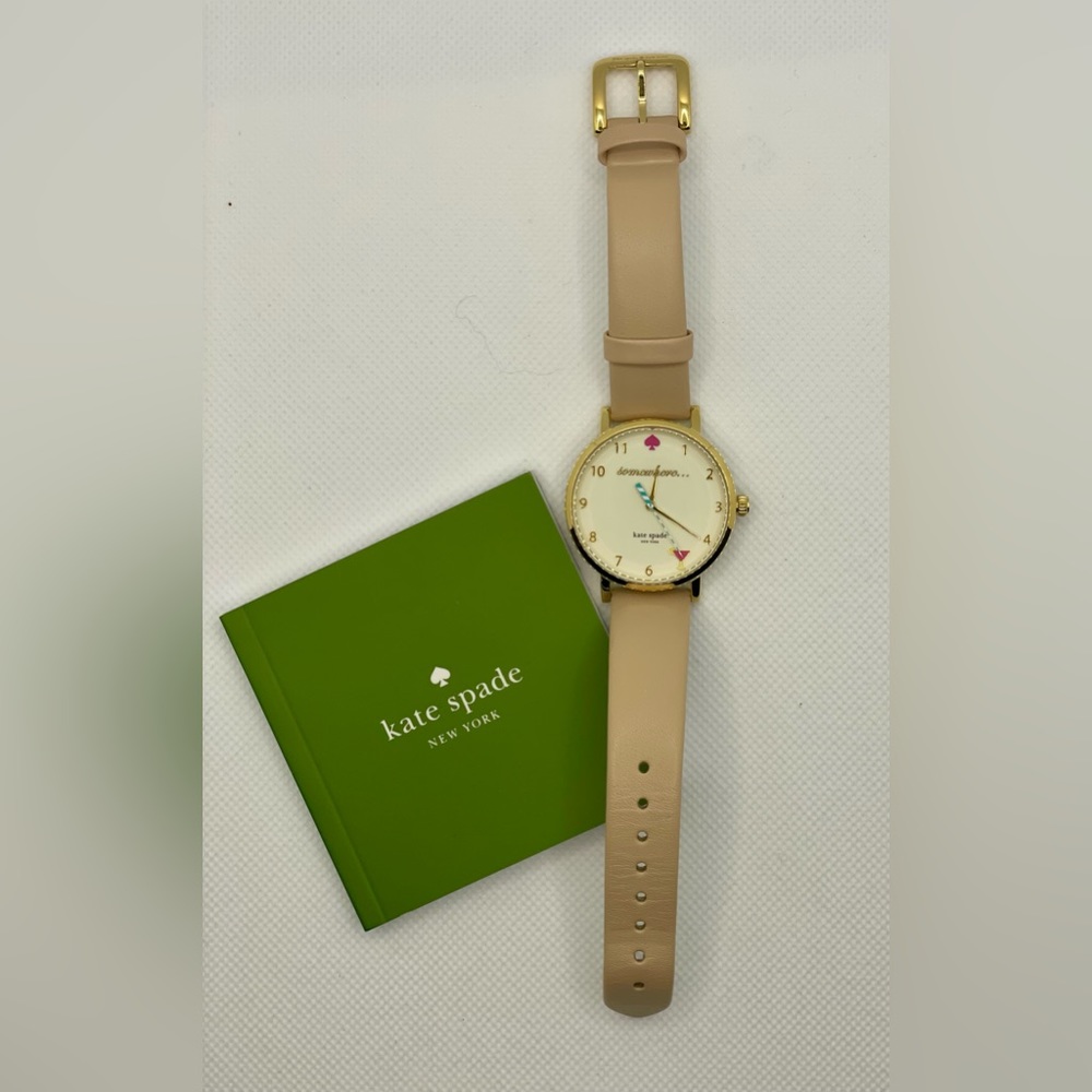 Kate Spade 5 O’clock Metro watch.